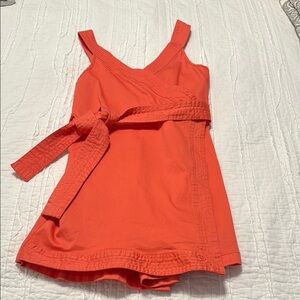 Habitual Kids Dress in Vibrant Orange